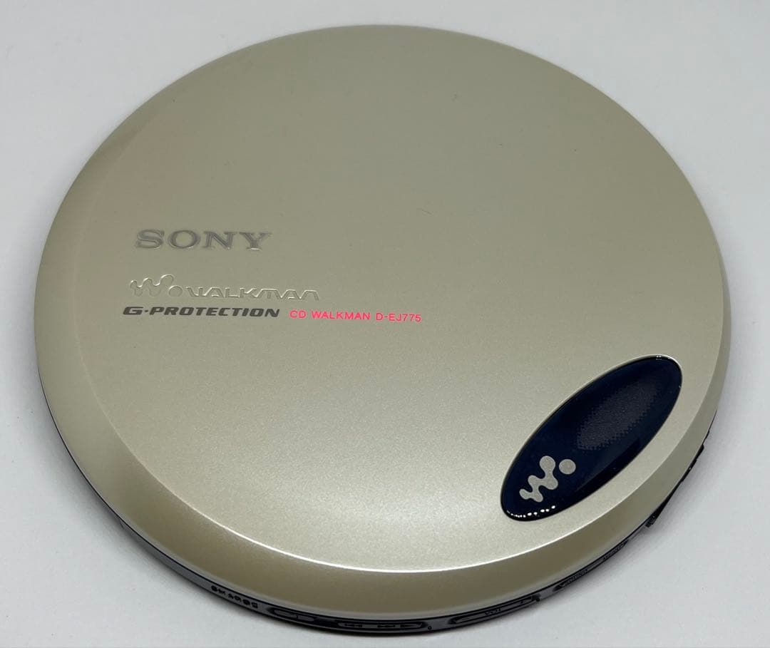 【当時モノ】SONY CDウォークマン D-EJ775