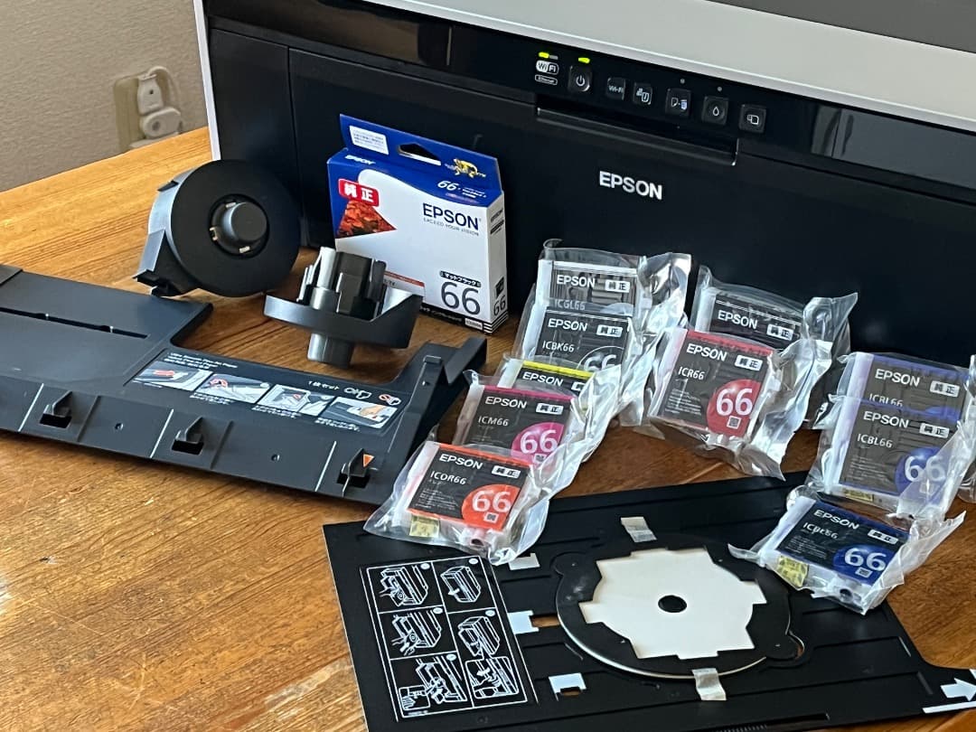 価格変更！EPSON PX-7VA3対応 本体付属品一式インク全色 不具合あり