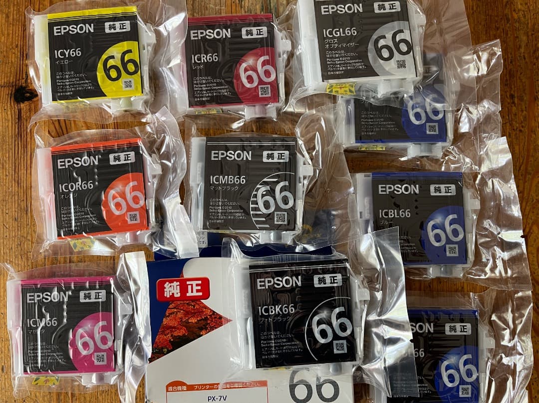 価格変更！EPSON PX-7VA3対応 本体付属品一式インク全色 不具合あり