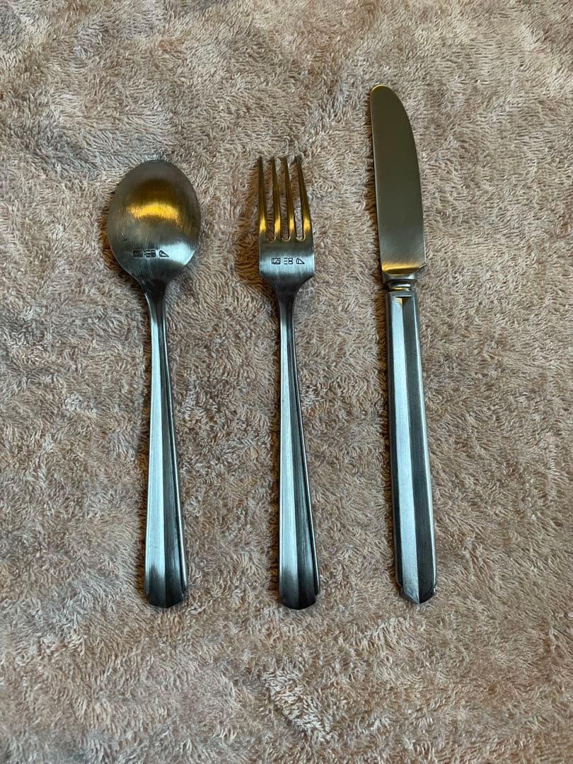 ななみ【新品】竹俣勇壱Ryoシリーズ　フォークナイフスプーン各2本計6本