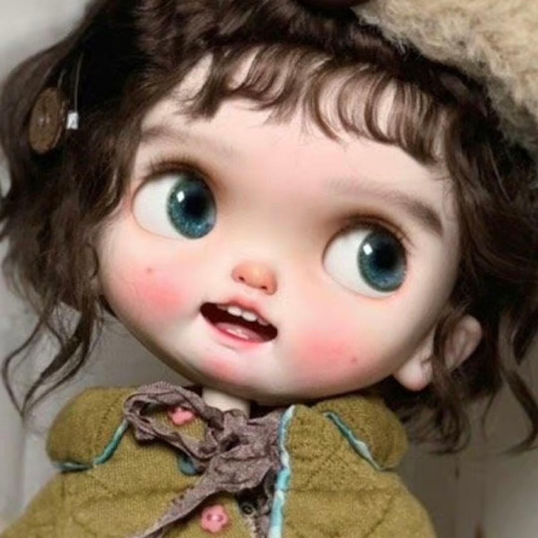 カスタムブライス 人形 かわいい 作家様 悪戯っ子 幼い まんまる