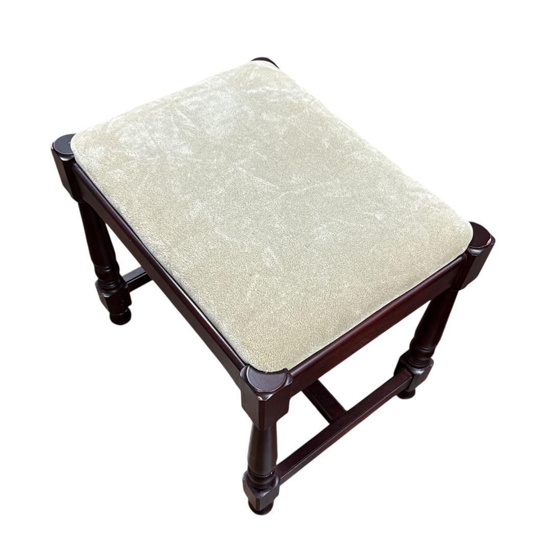 スツール　昭和レトロ　天然木（ブナ）