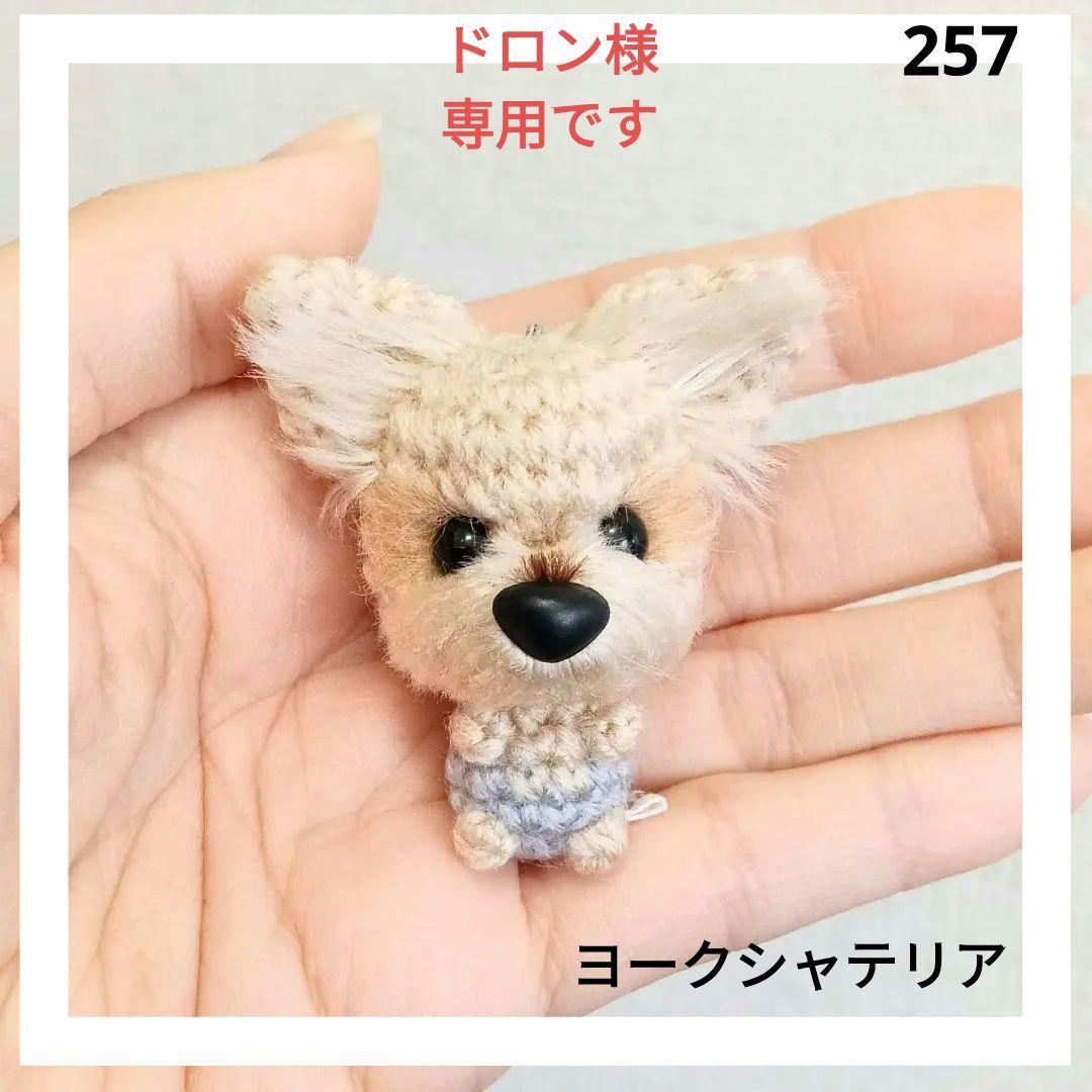 ドロン様　あみぐるみのオーダーありがとうございます！⸜(*ˊᵕˋ*)⸝‬