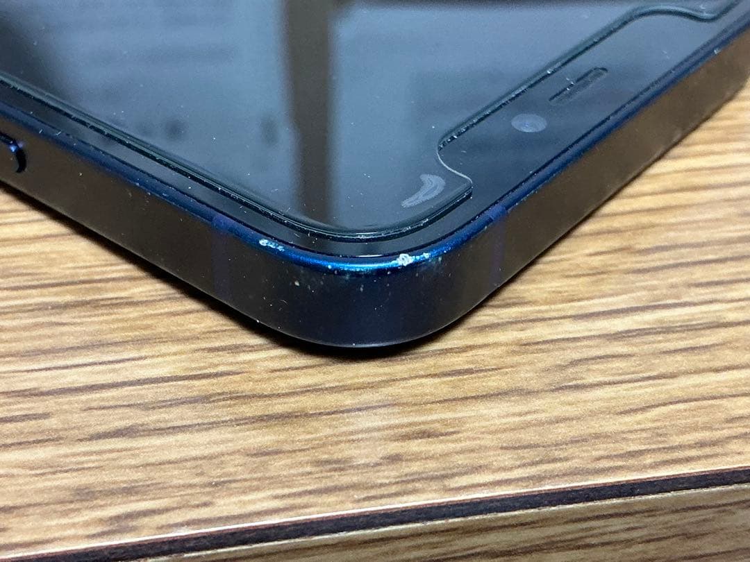 【大容量256GB】iPhone 12 mini ブルー リヤカメラピント不良
