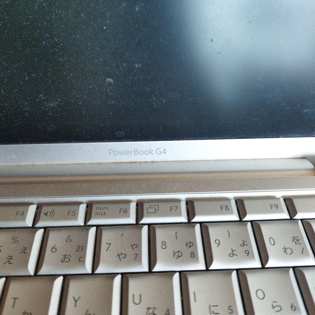 powerbook G4 A1104 アップル　ノートパソコン