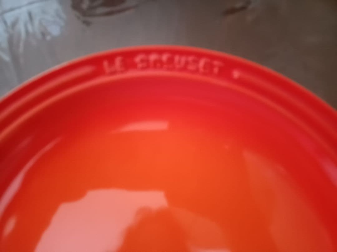 【ル・クルーゼ】　LE CREUSET　プレート中皿２枚セット