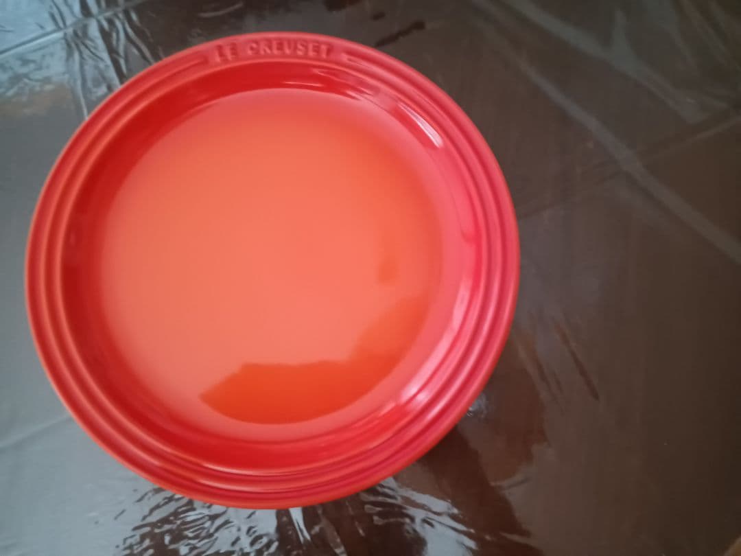 【ル・クルーゼ】　LE CREUSET　プレート中皿２枚セット