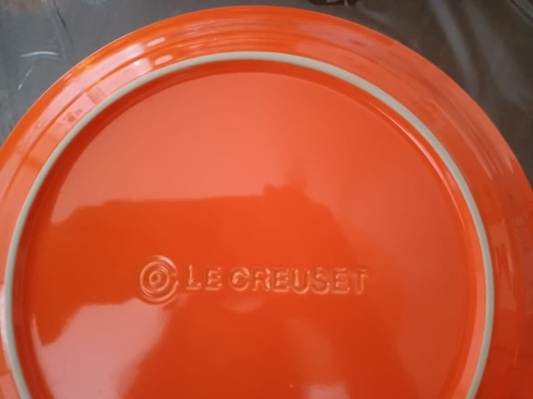 【ル・クルーゼ】　LE CREUSET　プレート中皿２枚セット