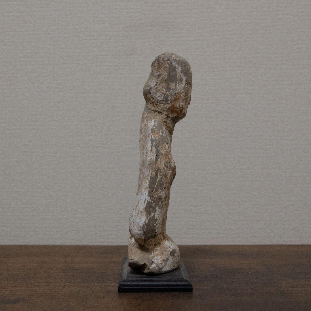 漢　陶俑　加彩　古美術　中国　仏教美術