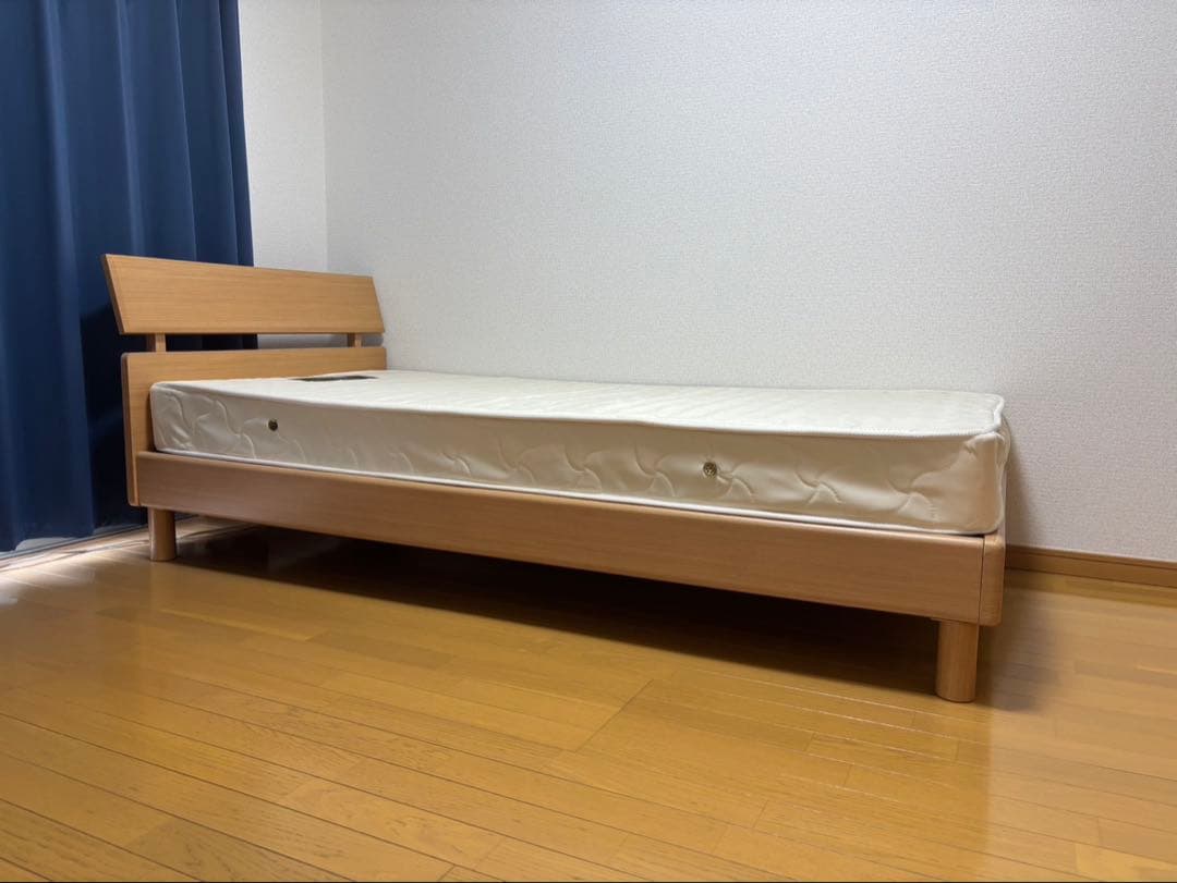 シングルベッドフレーム+マットレス