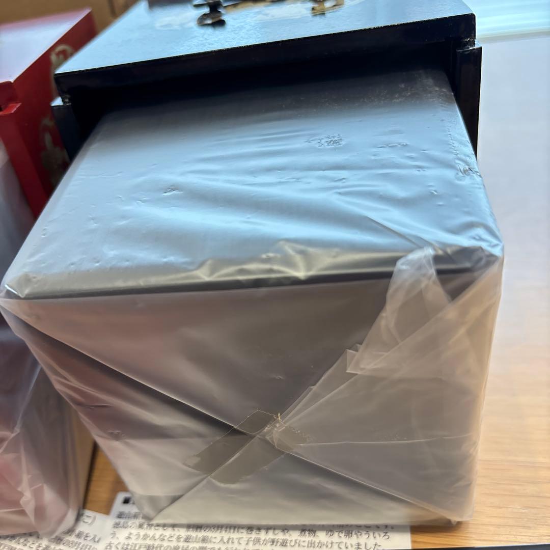 新品　遊山箱　弁当箱　重箱　小物入れ　菓子入れ