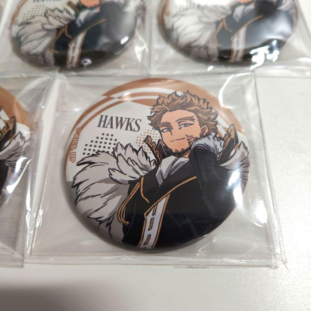 僕のヒーローアカデミア AnimeJapan 缶バッジ ホークス5個①