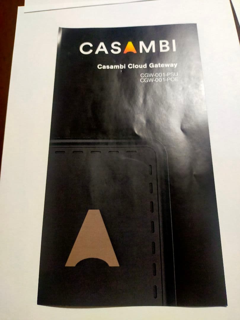 照明制御　調光システム　無線　Casambi　CGW-001-PSU