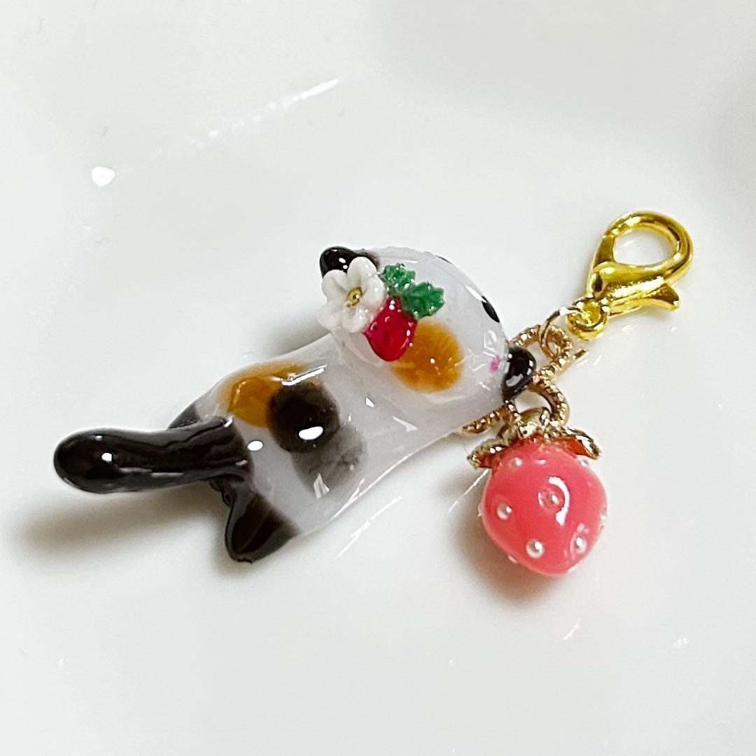 No.2875 ジャンピングねこのチャーム