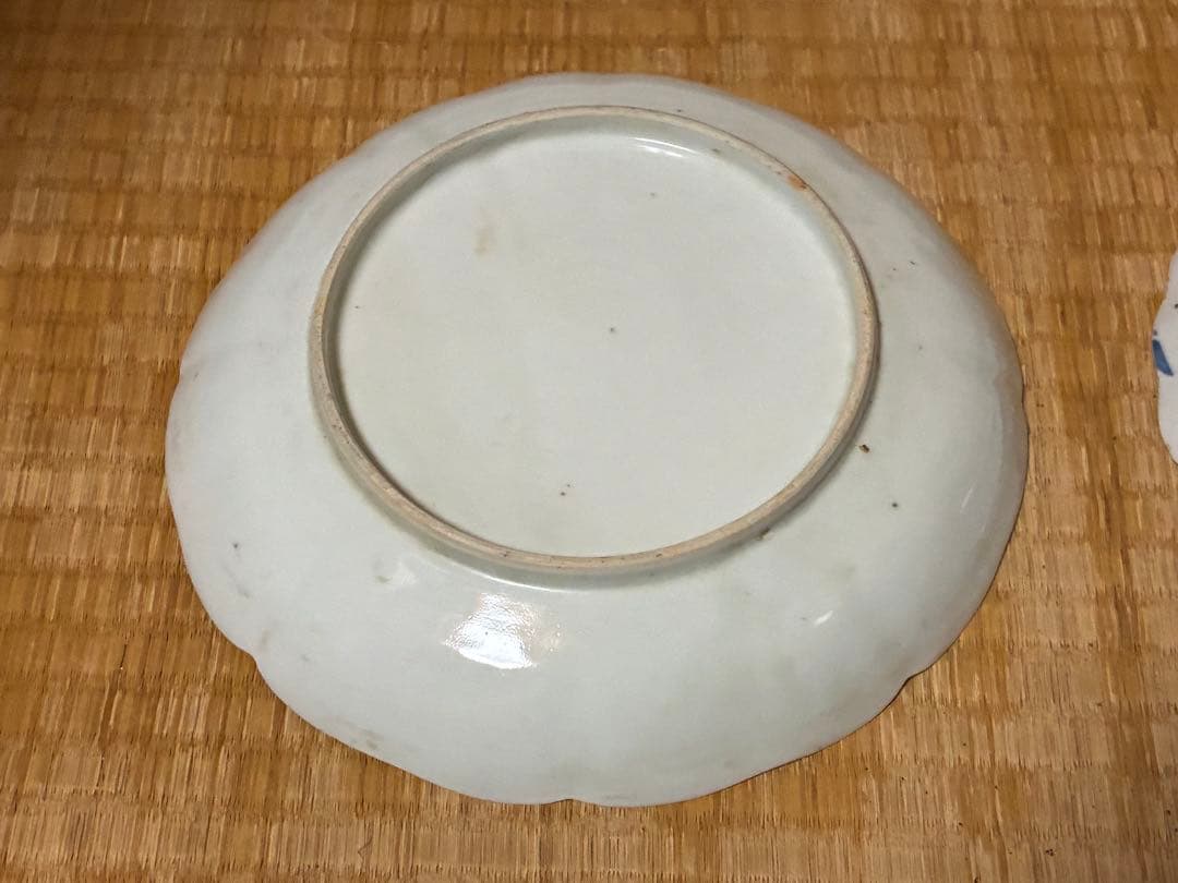 古伊万里 伊万里 龍紋 色絵 中皿 二枚 まとめて 時代物