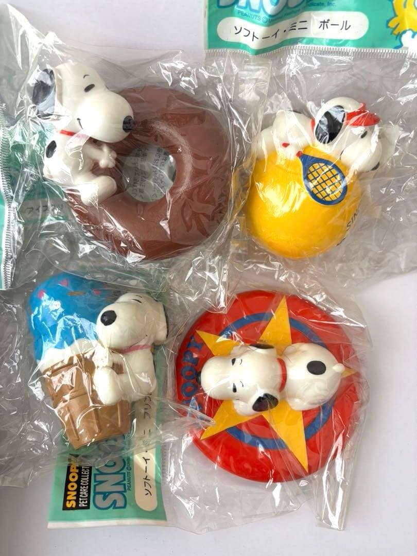 【希少・未開封】スヌーピー 昭和レトロ 犬用おもちゃ 4点SET ウインク製