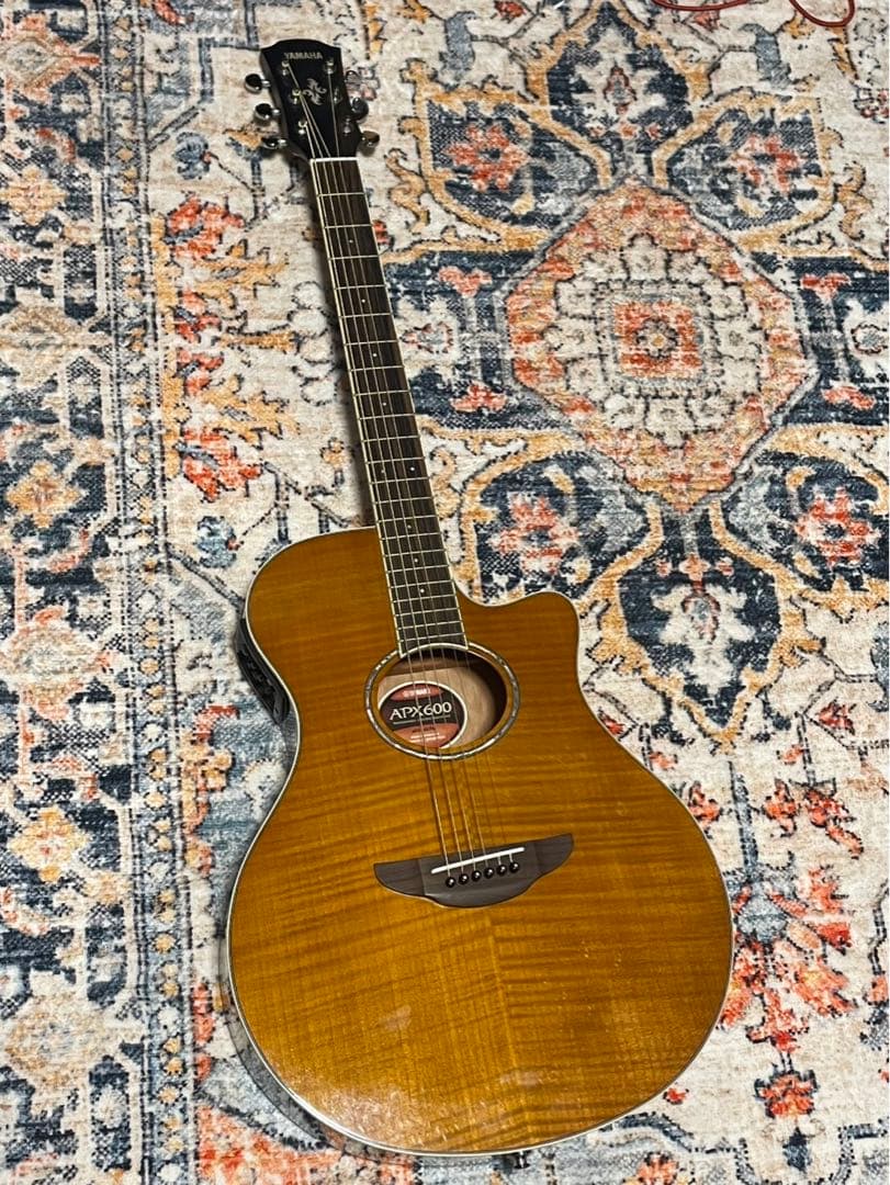 YAMAHA APX600 エレアコギター ギター フルセット ケース付き