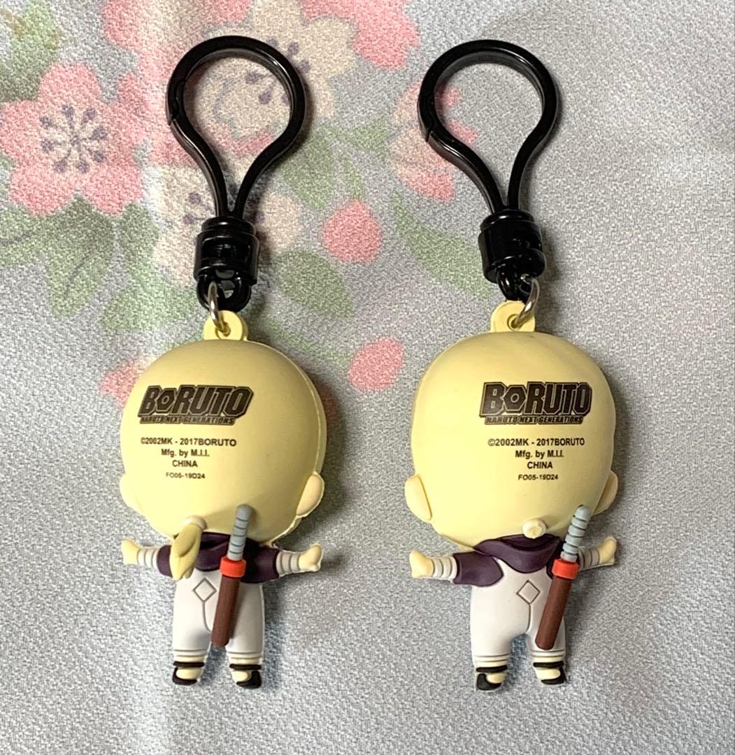 NARUTO BORUTO レア フィギュア ストラップ セット 山中いのじん