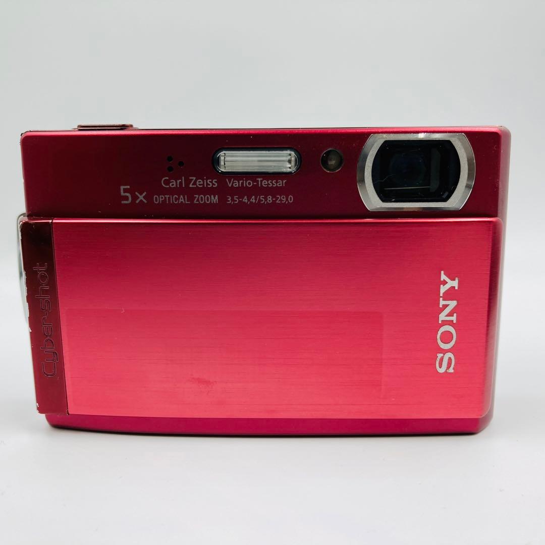 SONY Cyber-shot DSC−T300赤 コンデジ