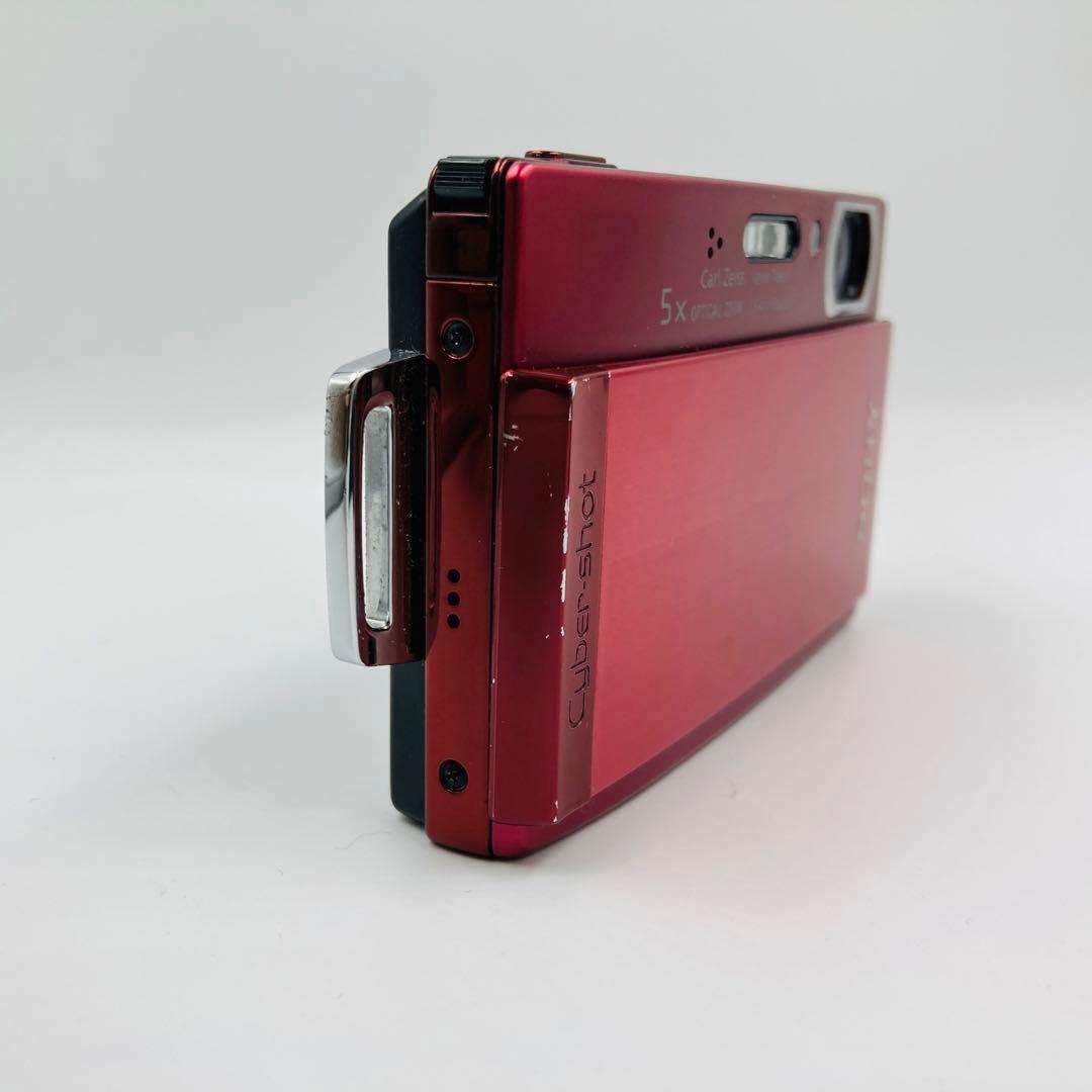 SONY Cyber-shot DSC−T300赤 コンデジ