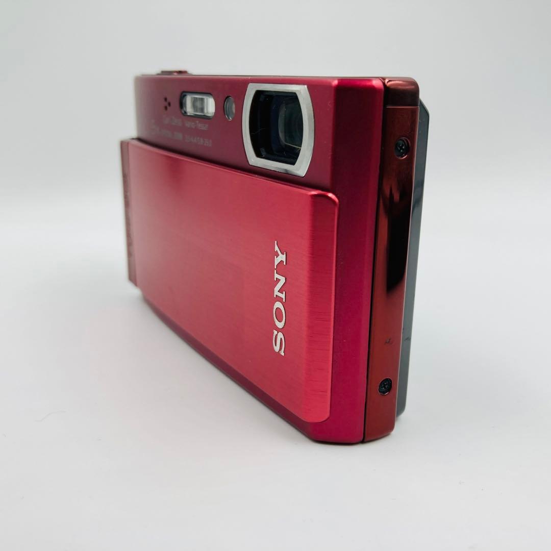 SONY Cyber-shot DSC−T300赤 コンデジ