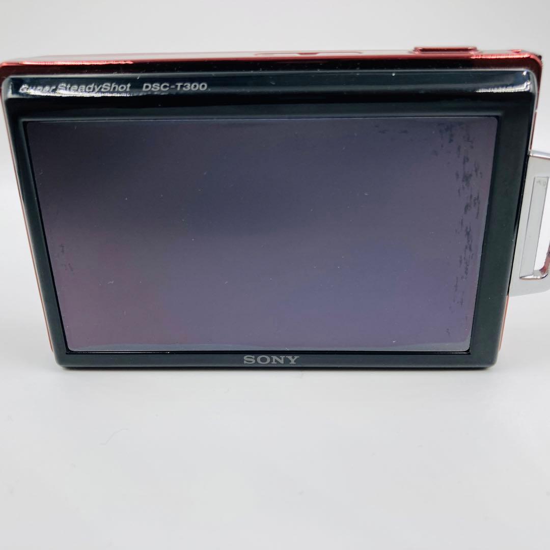 SONY Cyber-shot DSC−T300赤 コンデジ