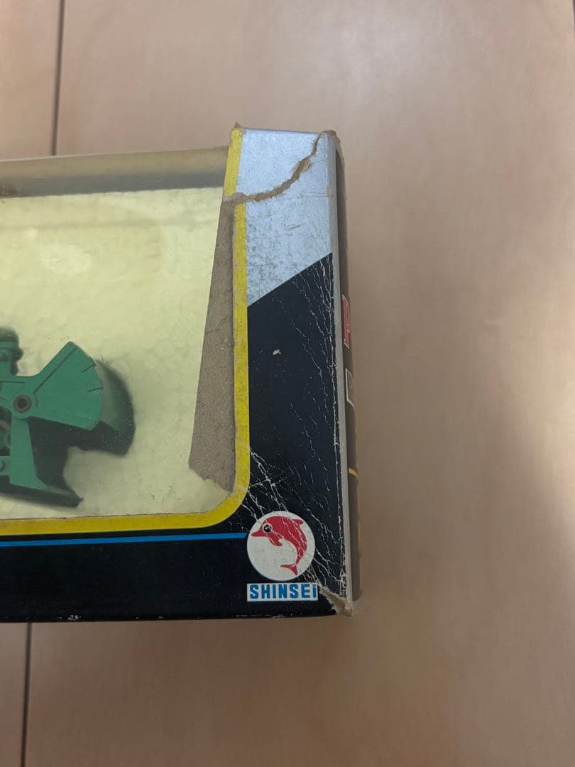 SHINSEI MINI KOMATSU 水陸両用ブルドーザー ダイキャスト