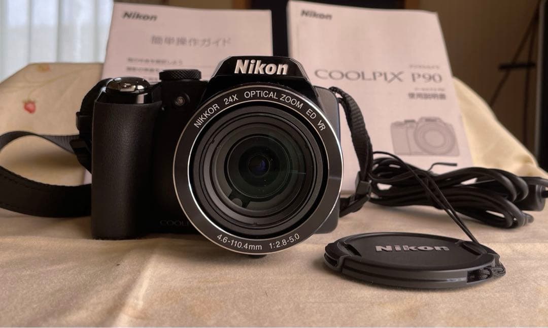 【完動品】Nikon COOLPIX P90 デジタルカメラ 動作確認済みケース