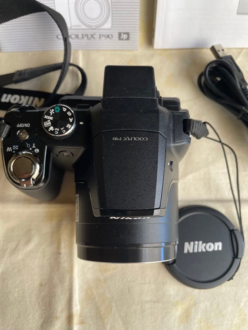 【完動品】Nikon COOLPIX P90 デジタルカメラ 動作確認済みケース