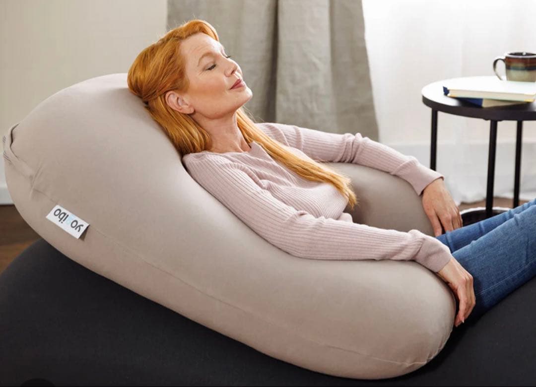 Yogibo ヨギボーサポート　ラウンド型　ビーズクッション　グリーン