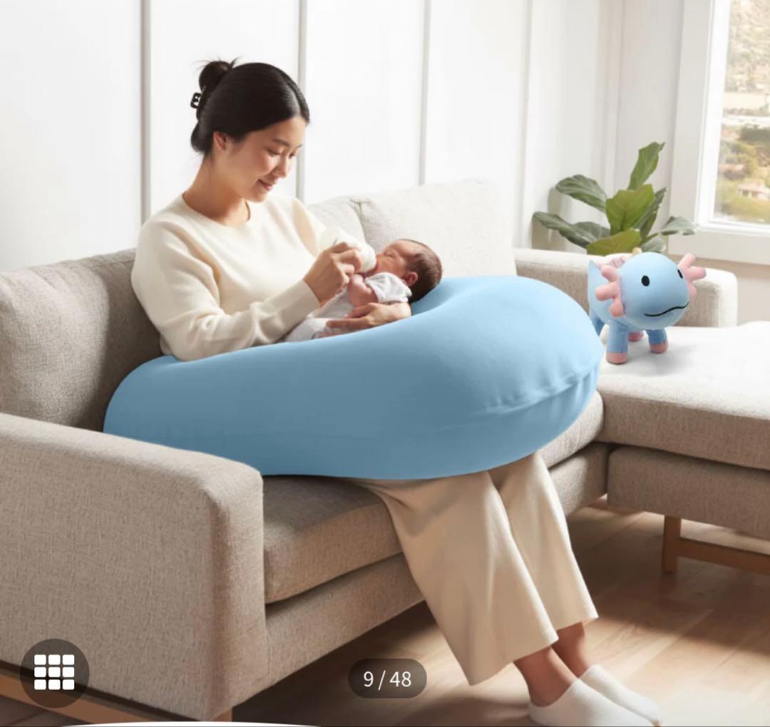 Yogibo ヨギボーサポート　ラウンド型　ビーズクッション　グリーン