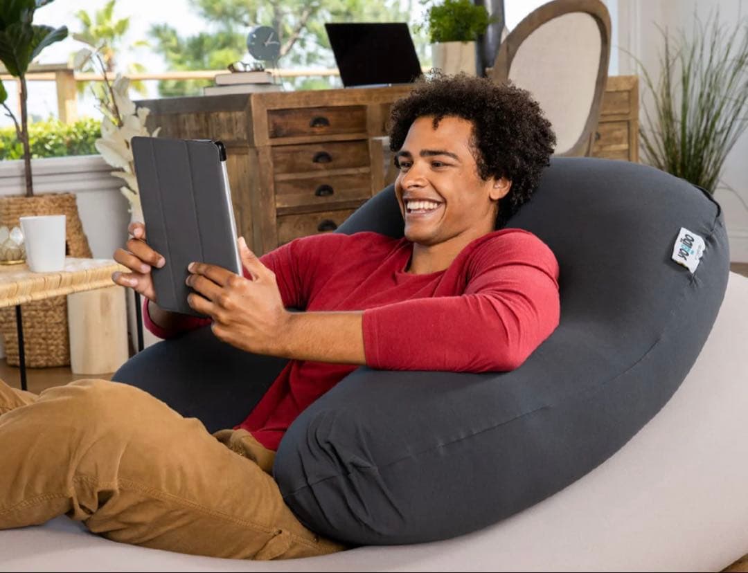 Yogibo ヨギボーサポート　ラウンド型　ビーズクッション　グリーン