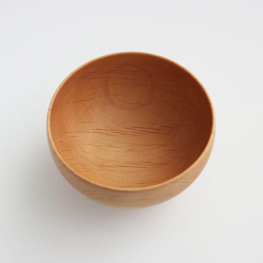 【新品•2個】木製 椀 ハンノキ 280ml 食洗機対応 日本製 汁椀