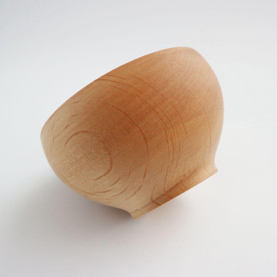 【新品•2個】木製 椀 ハンノキ 280ml 食洗機対応 日本製 汁椀