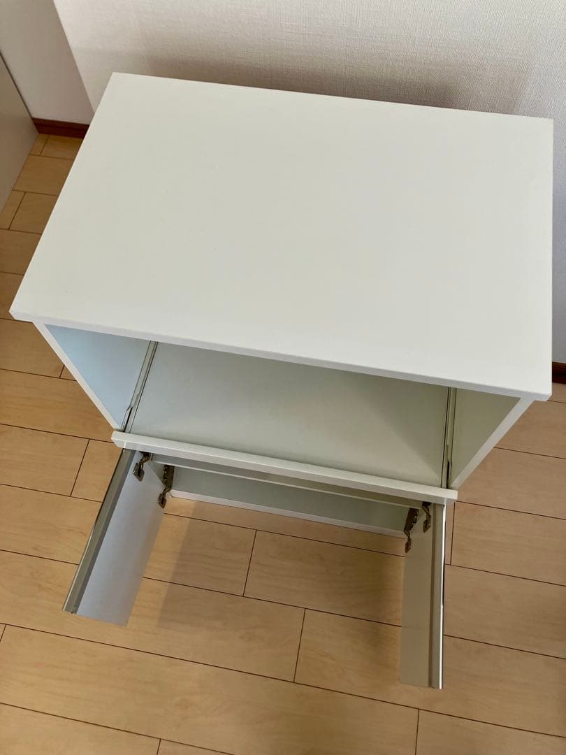 ニトリ レンジ台 フォルムN RE9060WH ホワイト キッチン収納