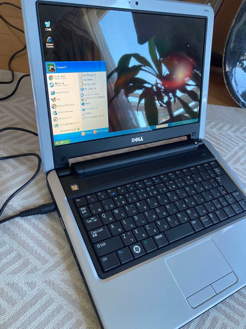 美品DELL Inspiron Mini 12 ノートPC XP DVD外付