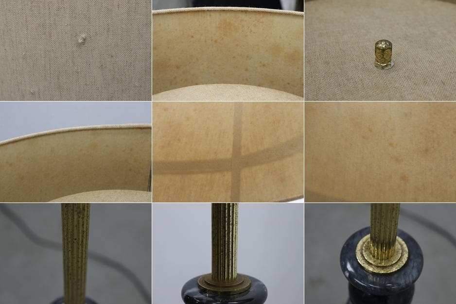 クラシカル 大理石 フロア ランプ ライト 間接照明 ヴィンテージ アンティーク