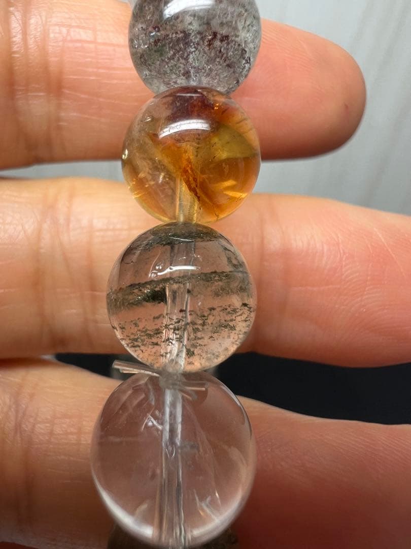 精神肉体の健康⭐︎き健康運金運UP⭐︎オリジナルブレスレット　護符付