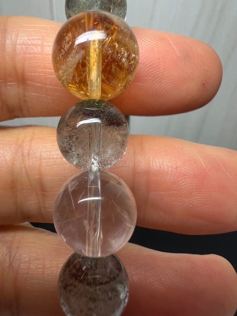 精神肉体の健康⭐︎き健康運金運UP⭐︎オリジナルブレスレット　護符付