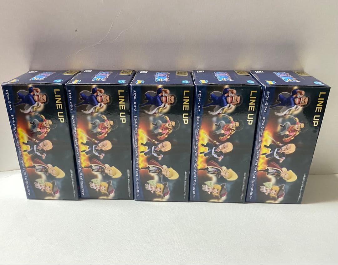 ワンピース ワーコレ ワールドコレクタブルフィギュア 全5種コンプリート