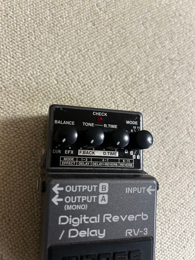 BOSS RV-3 デジタルリバーブ/ディレイ