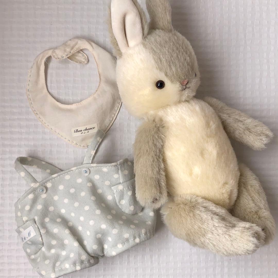 ハンドメイド　春うさぎくん　ぬいぐるみ