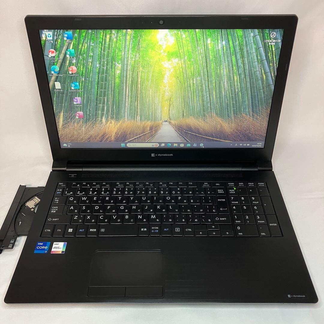 美品 dynabook B65 11世代 i7 16GB 512GB 15.6型