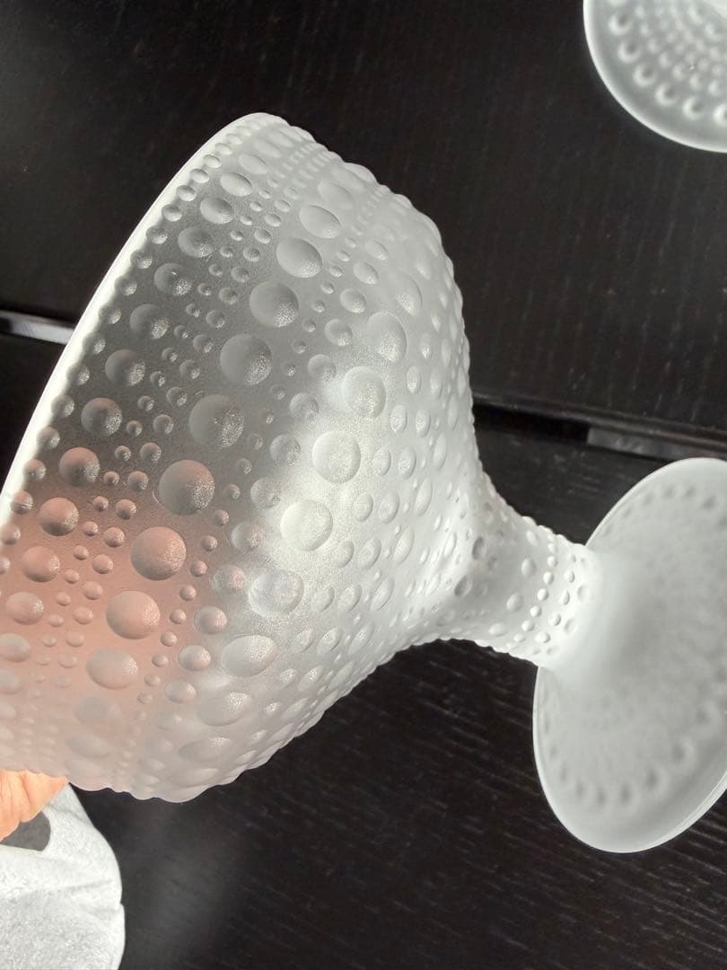 廃盤　イッタラ　カステヘルミ　スタンドボウル　フロスト　2個セット