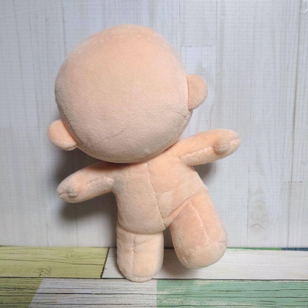 素体(大) ペールオレンジ スケルトン入り ハンドメイド ぬいぐるみ