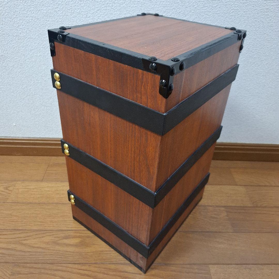 鬼滅風 木製本棚（扉付き）一点物 / ハンドメイド