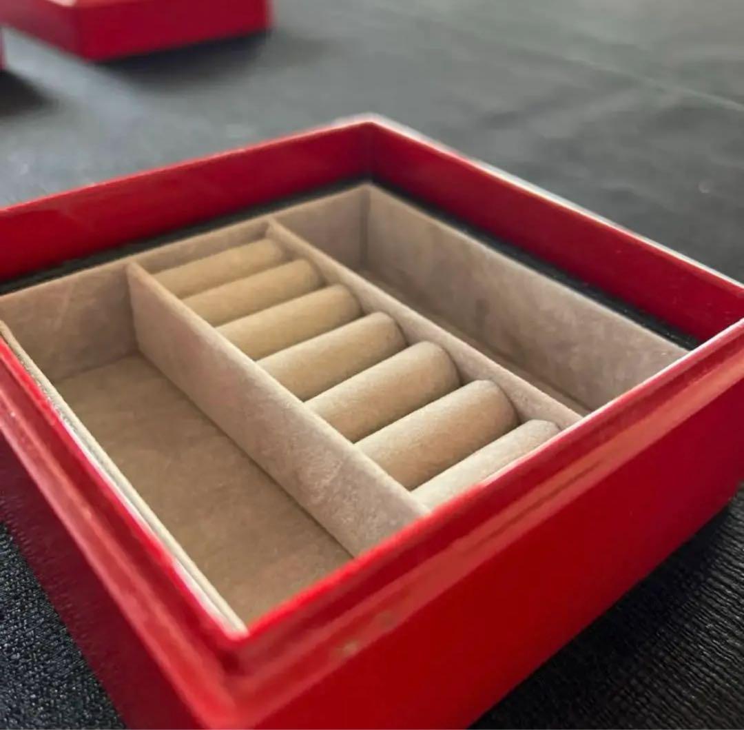値下げ青蘭工舎 PURELAND 陶板画×漆器 シノワズリ 小物入れ 新品×２個