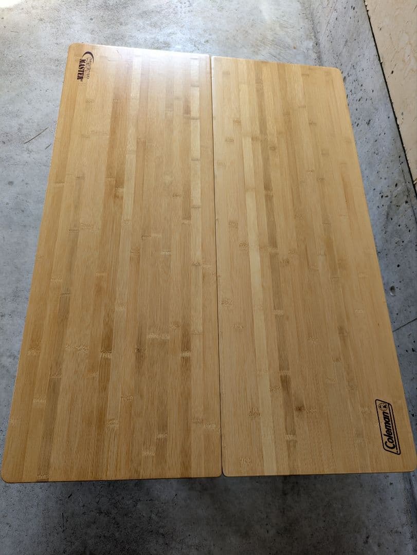 コールマン　コンフォートマスター　バンブーラウンジテーブル100