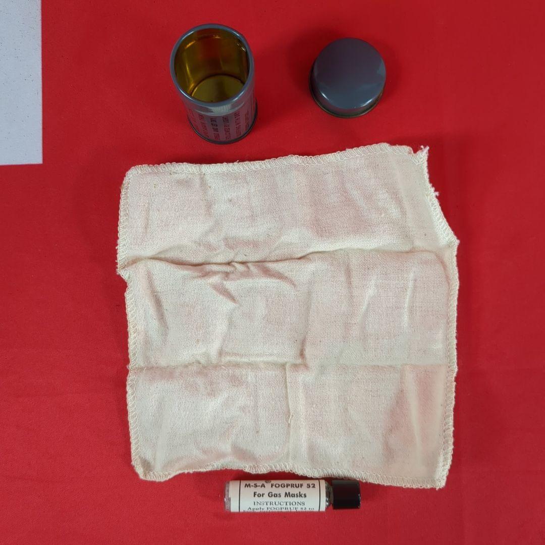 【実物美品】アメリカ海軍 Mark Vガスマスク＆バッグ付き（曇り止め付き）