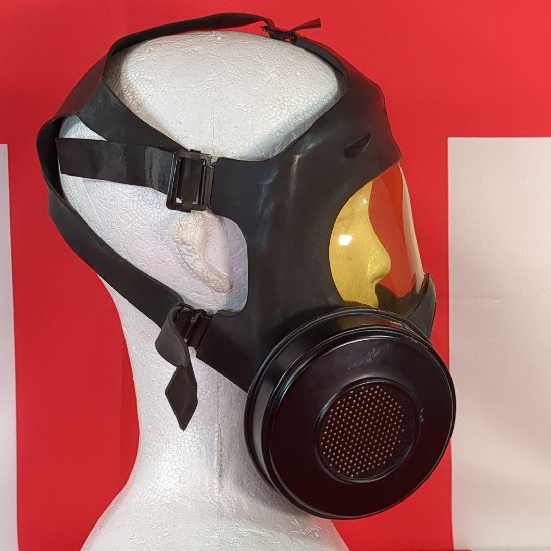 【実物美品】アメリカ海軍 Mark Vガスマスク＆バッグ付き（曇り止め付き）